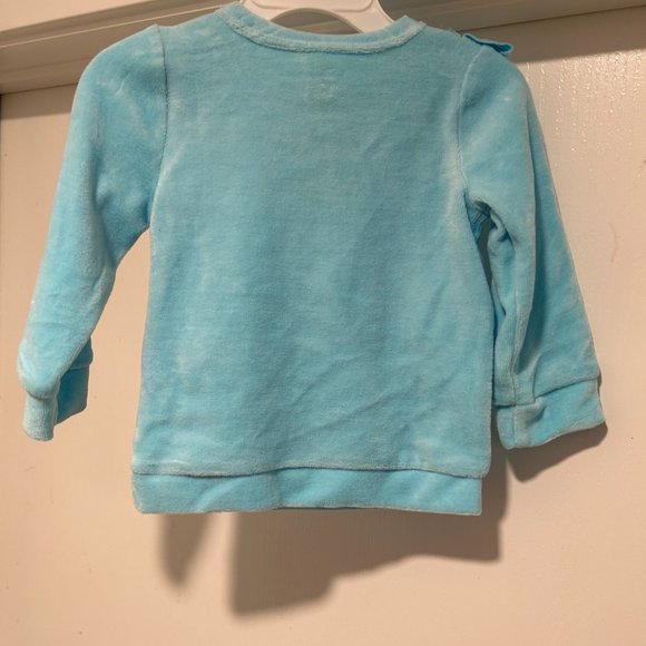 FIRST IMPRESSIONS GIRLS SUGAR BLUE TOP - Picture 2 of 6